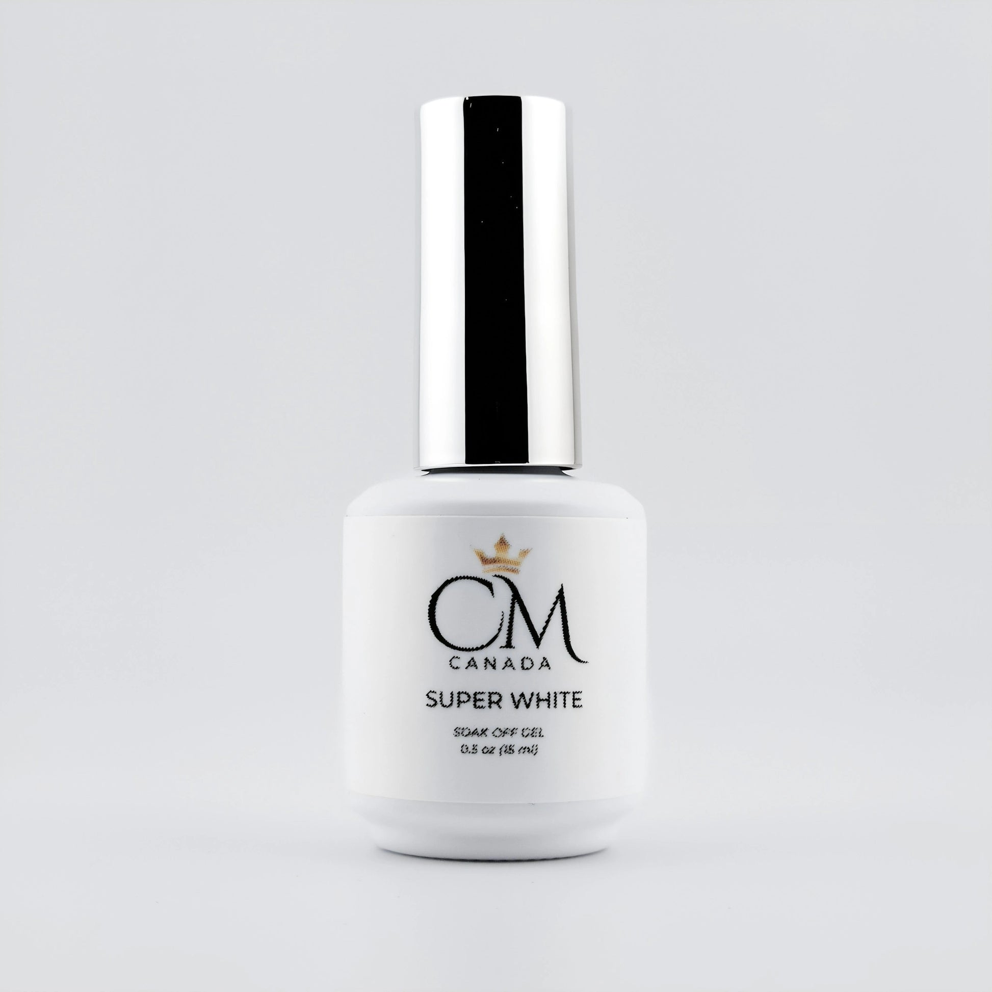 Super White Gel Polish – UV/LED Soak Off Formula | CM Canada® - CM Nails & Beauty Supply
