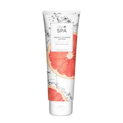 CND SPA Bright Citron Lotion 248ml bottle – Hydrating and brightening skincare