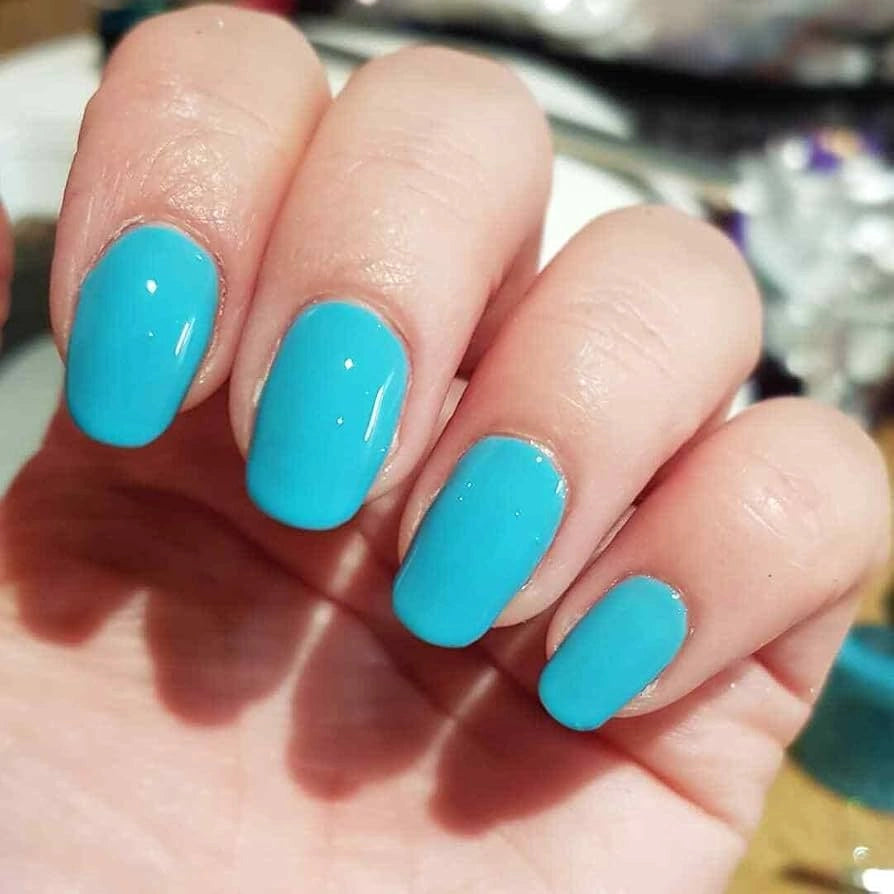 CND Shellac - Aqua-Intance manicure