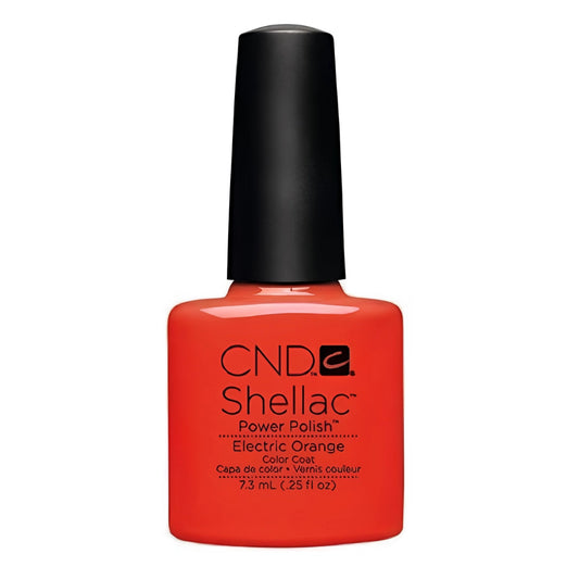 CND Shellac - Electric Orange (0.25 oz)