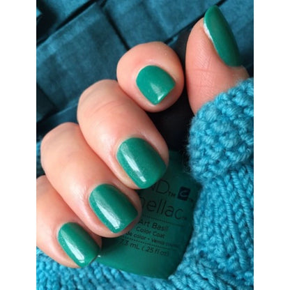 CND Shellac Art Basil 0.25 oz gel polish manicure