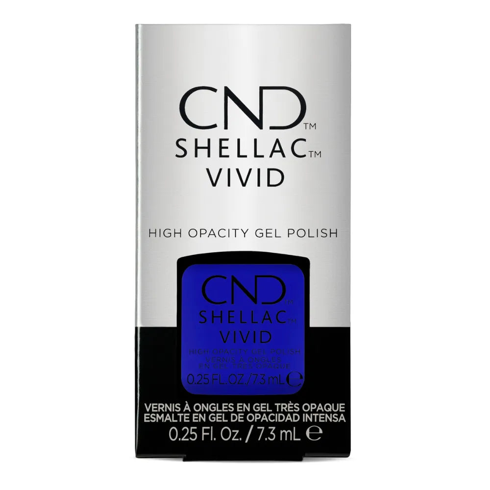 CND Shellac Vivid - Lazuli Blue (0.25 oz)