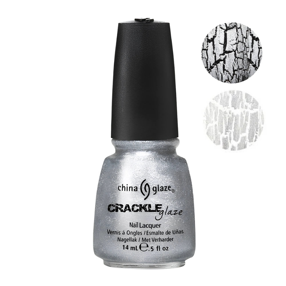 China Glaze Crackle Nail Polish #1044 Platinum Pieces nail polish bottle nail supply canada