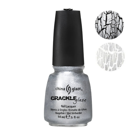 China Glaze Crackle Nail Polish #1044 Platinum Pieces nail polish bottle nail supply canada