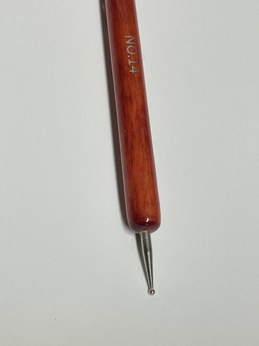French Brush #14 & Dot Tool | Redwood Handle