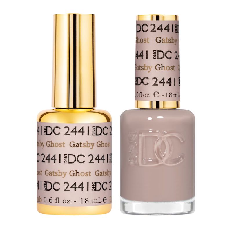 DC Gatsby Ghost #2441 - Gel Polish & Lacquer Duo - CM Nails & Beauty Supply