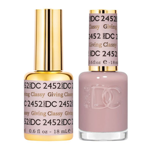 DC Giving Classy #2452 - Gel Polish & Lacquer Duo - CM Nails & Beauty Supply