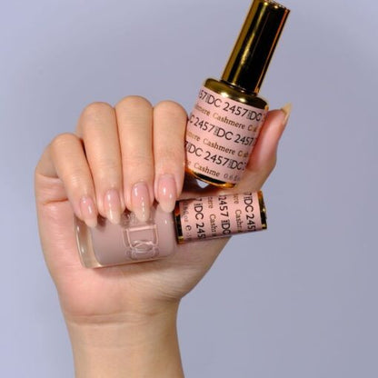 DC Cashmere #2457 - Gel Polish & Lacquer Duo - CM Nails & Beauty Supply