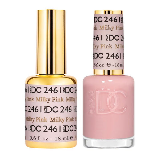 DC Milky Pink #2461 - Gel Polish & Lacquer Duo - CM Nails & Beauty Supply