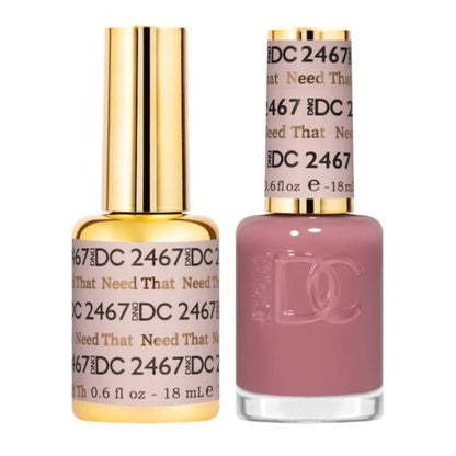 DC Need That #2467 - Gel Polish & Lacquer Duo - CM Nails & Beauty Supply
