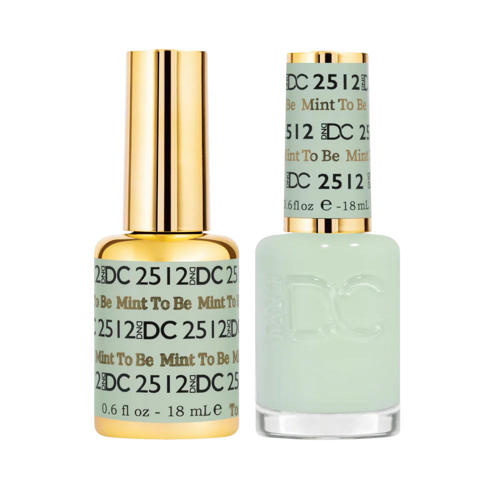 DC Mint To Be #2512 - Gel Polish & Lacquer Duo - CM Nails & Beauty Supply