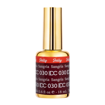 DND DC Jelly Gel Polish #030 Sangria