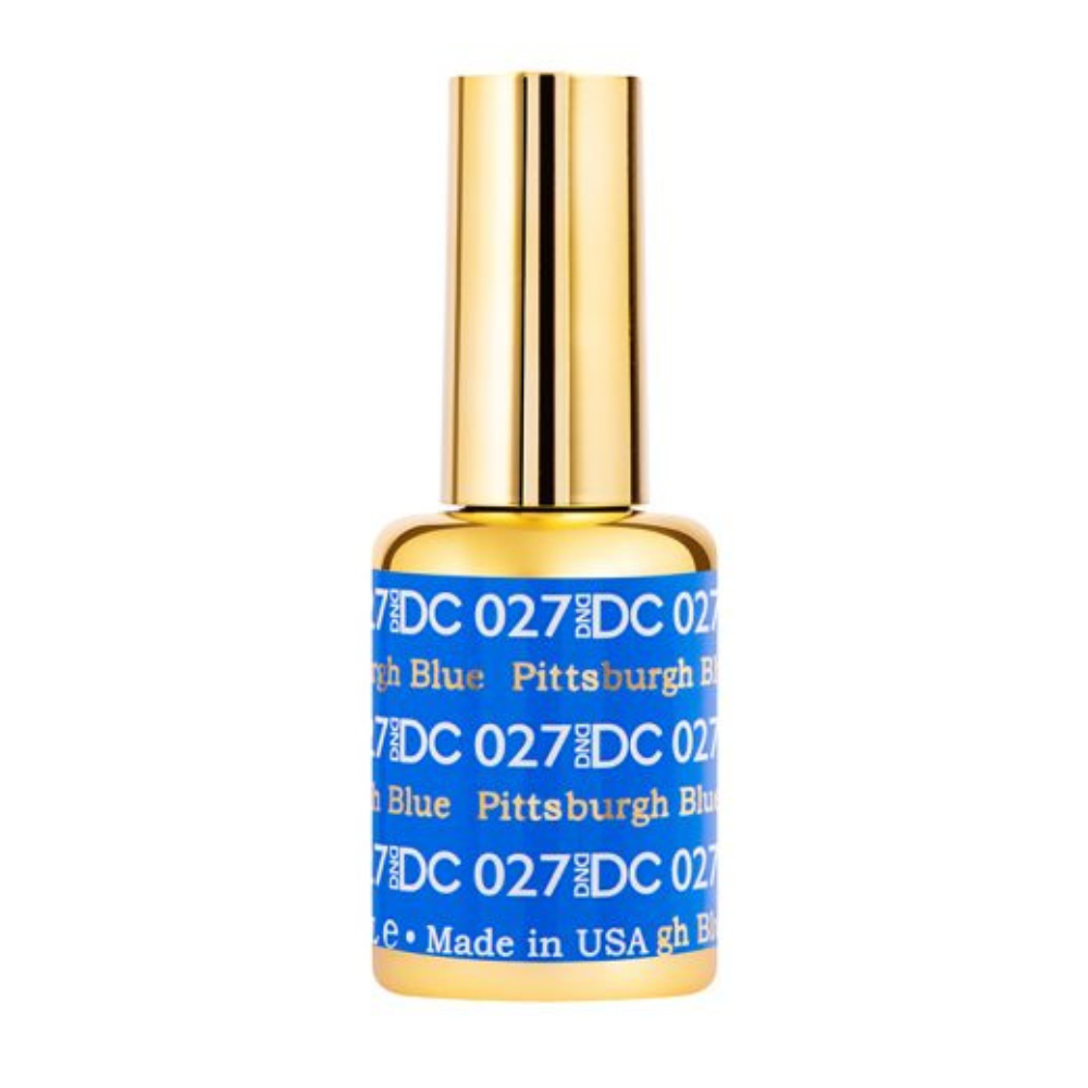 DC Pittsburgh Blue #027 - Gel Polish & Lacquer Duo