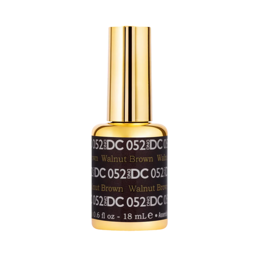 DC Walnut Brown #052 - Gel Polish & Lacquer Duo