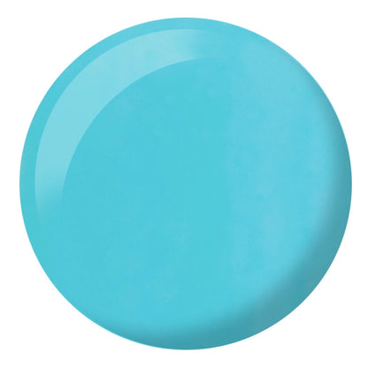 DND DC Mermaid Blue Gel Polish Duo Swatch