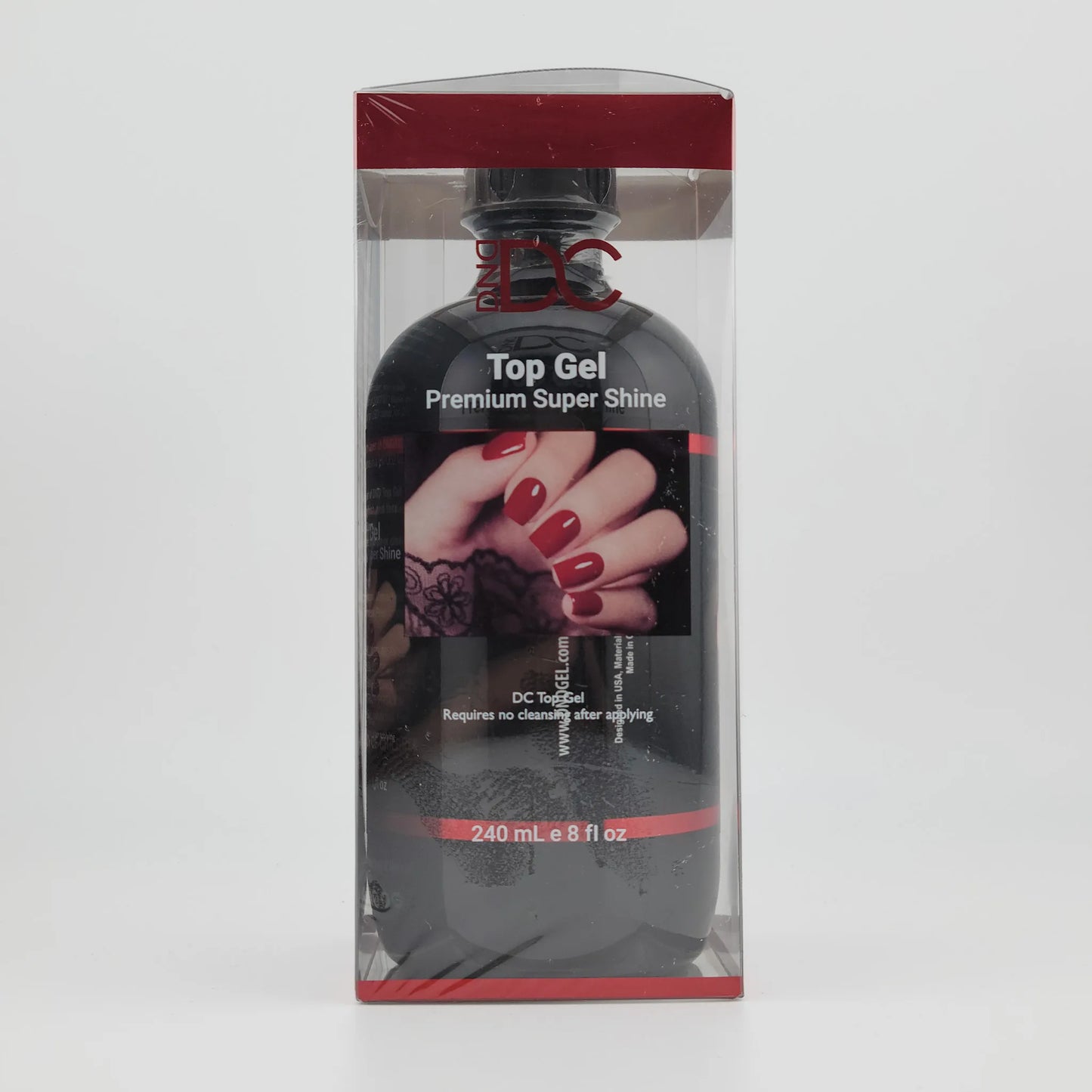 DND DC No Cleanse Top Coat #900 Refill 240mL - CM Nails & Beauty Supply