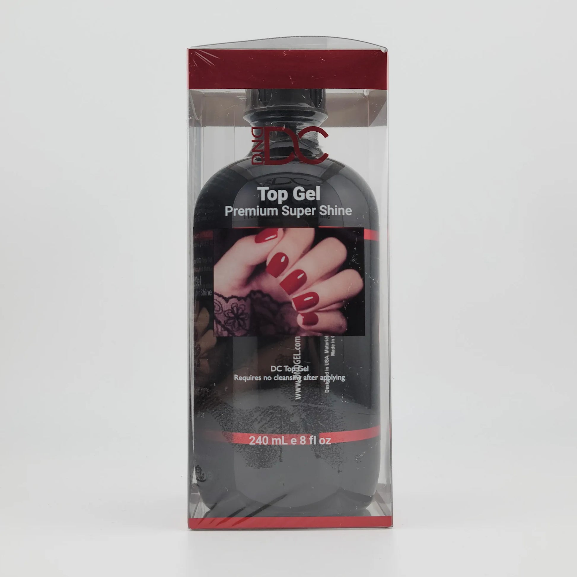 DND DC No Cleanse Top Coat #900 Refill 240mL - CM Nails & Beauty Supply