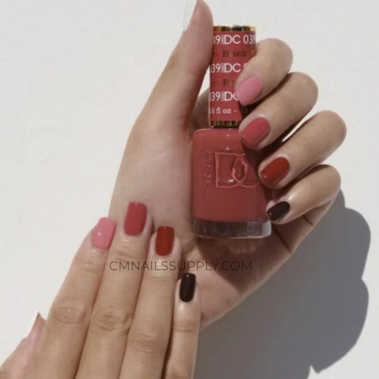 DC Fire Brick #039 - Gel Polish & Lacquer Duo - CM Nails & Beauty Supply