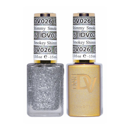 DIVA #026 Smokey Shimmy - Diva Duo Gel & Lacquer - CM Nails & Beauty Supply
