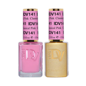 DND Duo Gel &  Lacquer Diva #141 Classical Pink