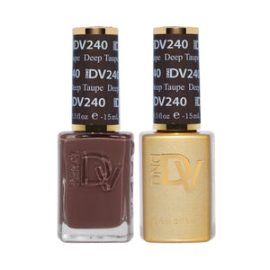 DIVA #240 Deep Taupe - Diva Duo Gel & Lacquer - CM Nails & Beauty Supply