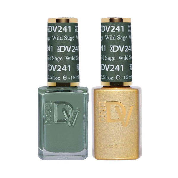 DND Duo Gel &  Lacquer Diva#241 Wild Sage