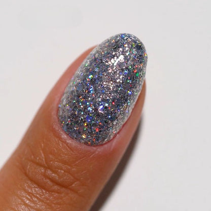 DIVA #025 Chunky Holo - Diva Duo Gel & Lacquer - CM Nails & Beauty Supply