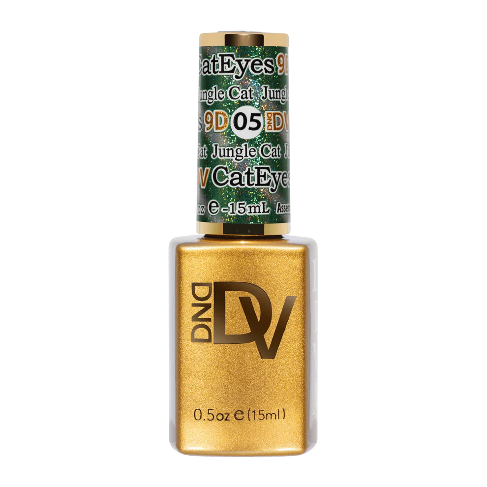 DND Diva 9D Cat Eye Gel Polish #05 – Jungle Cat - CM Nails & Beauty Supply