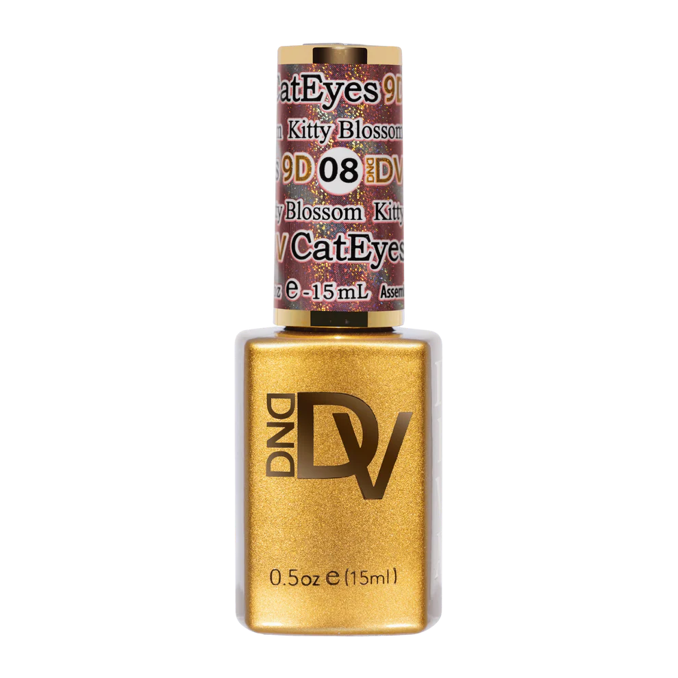 DND Diva 9D Cat Eye Gel Polish #08 – Kitty Blossom - CM Nails & Beauty Supply