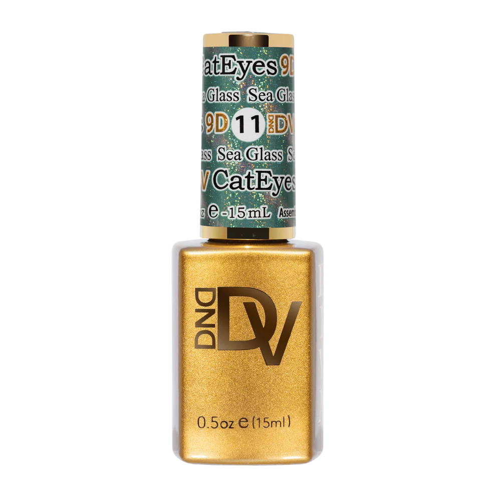 DND Diva 9D Cat Eye Gel Polish #11 – Sea Glass - CM Nails & Beauty Supply