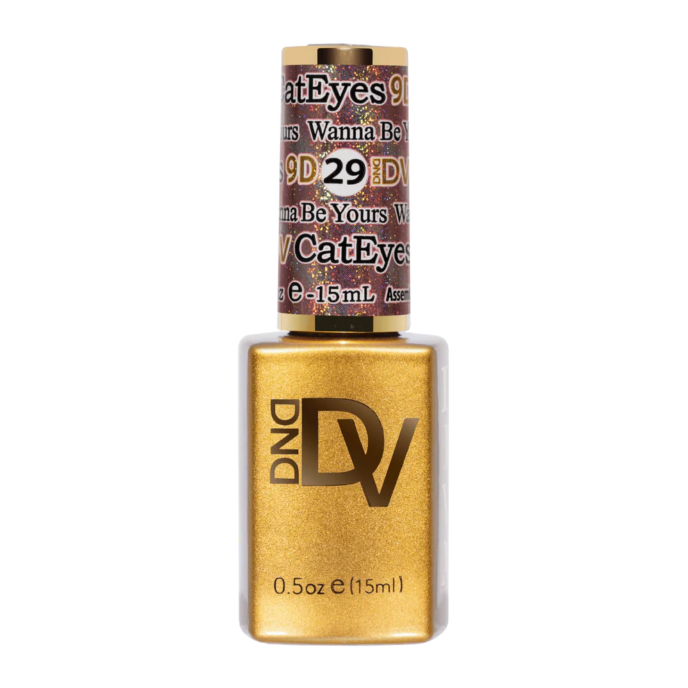 DND Diva 9D Cat Eye Gel Polish #29 - Wanna Be Yours - CM Nails & Beauty Supply