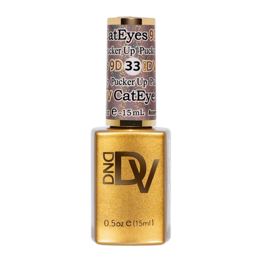 DND Diva 9D Cat Eye Gel Polish #33 - Pucker Up - CM Nails & Beauty Supply