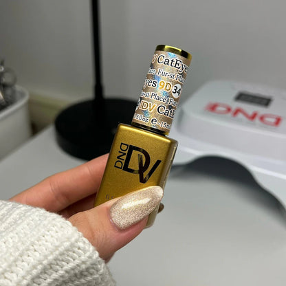 DND Diva 9D Cat Eye Gel Polish #34 - Fur-st Place - CM Nails & Beauty Supply