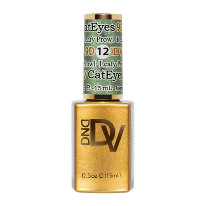 DND Diva 9D Cat Eye Gel Polish #12 – Leafy Prowl - CM Nails & Beauty Supply