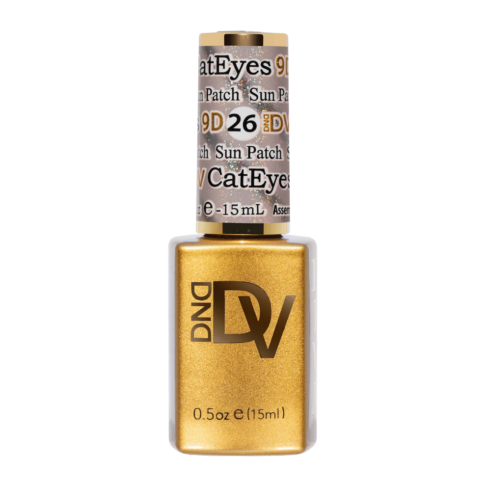 DND Diva 9D Cat Eye Gel Polish #26 – Sun Patch - CM Nails & Beauty Supply
