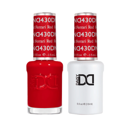 DND Ferrari Red #430 - Gel & Lacquer Duo - CM Nails & Beauty Supply