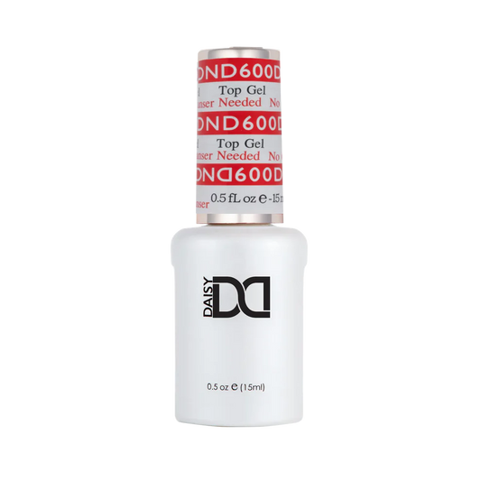DND Gel Top Coat #600 - No Cleanser Required - CM Nails & Beauty Supply