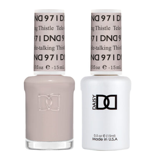 DND - Tele-talking Thistle #971 Gel & Nail Lacquer Duo