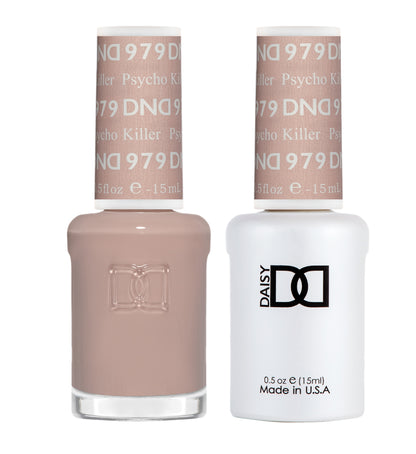 DND Psycho Killer #979 Gel & Nail Lacquer Duo - CM Nails & Beauty Supply