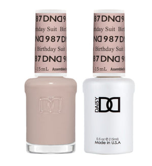 DND Birthday Suit #987 - Gel & Lacquer Duo - CM Nails & Beauty Supply