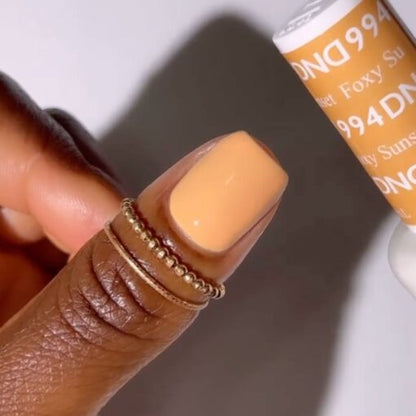 DND Foxy Sunset #994 Gel & Nail Lacquer Duo - CM Nails & Beauty Supply
