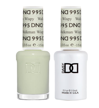 DND Walkman Wispy #995 Gel & Nail Lacquer Duo - CM Nails & Beauty Supply