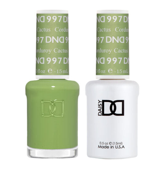 DND - Corduroy Cactus #997 Gel & Nail Lacquer Duo