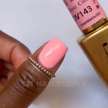 DIVA #143 Coral Rose - Diva Duo Gel & Lacquer - CM Nails & Beauty Supply