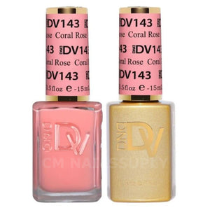 DIVA #143 Coral Rose - Diva Duo Gel & Lacquer - CM Nails & Beauty Supply