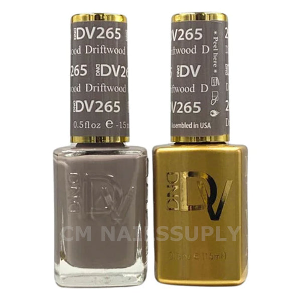 DND Duo Gel &  Lacquer Diva  #265 DRIFTWOOD