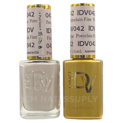 DIVA #042 Porcelain Fine - Diva Duo Gel & Lacquer - CM Nails & Beauty Supply