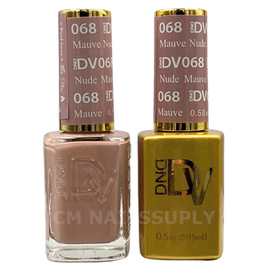 DND Mauve Nude #068 - Diva Duo Gel & Lacquer