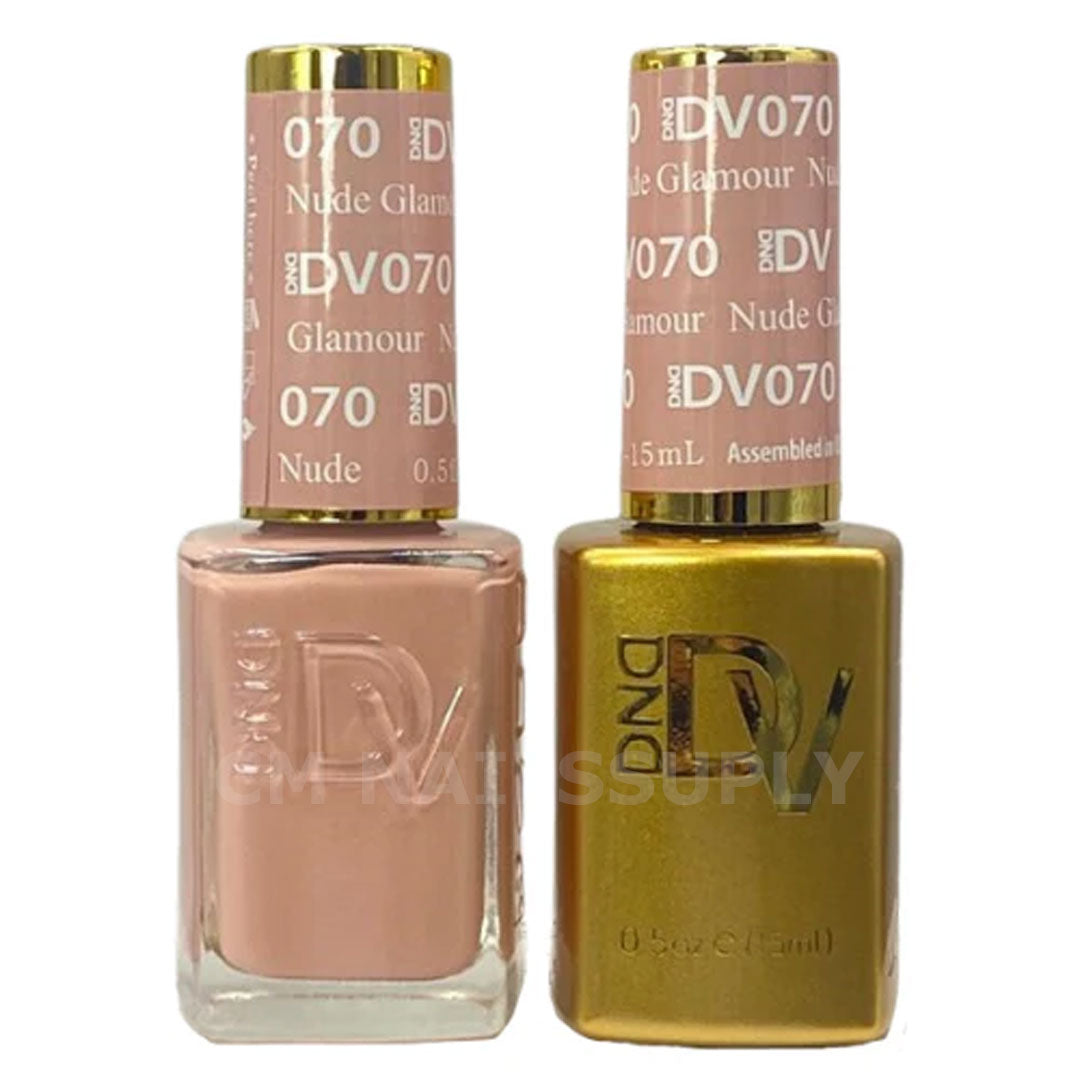 DIVA #070 Nude Glamour - Diva Duo Gel & Lacquer - CM Nails & Beauty Supply