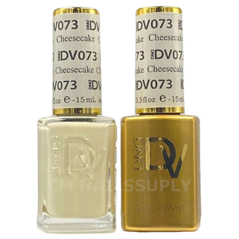 DND Duo Gel &  Lacquer Diva #073 CHEESECAKE